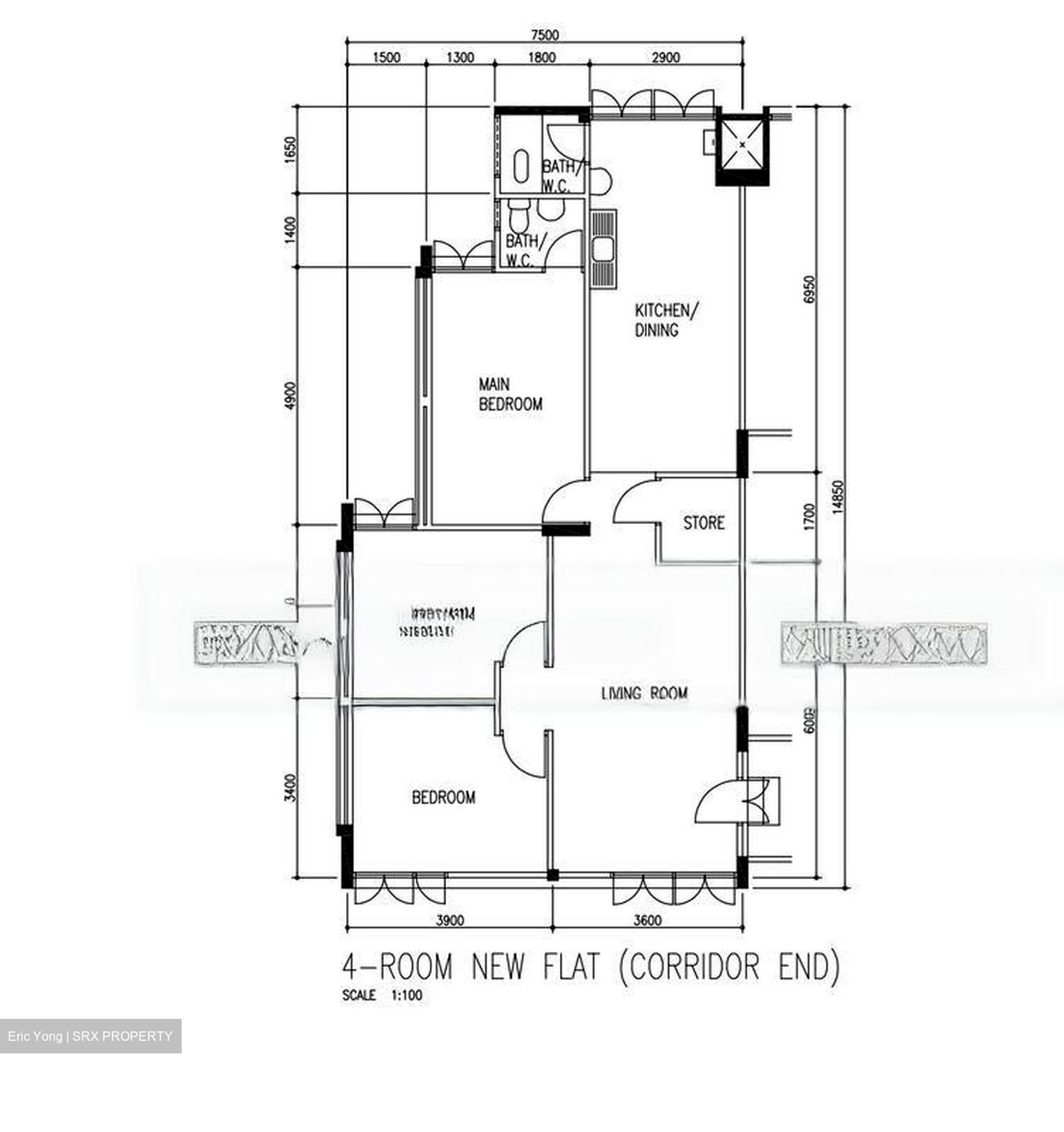 Blk 420 Garden Hill (Bedok), HDB 4 Rooms #481330071